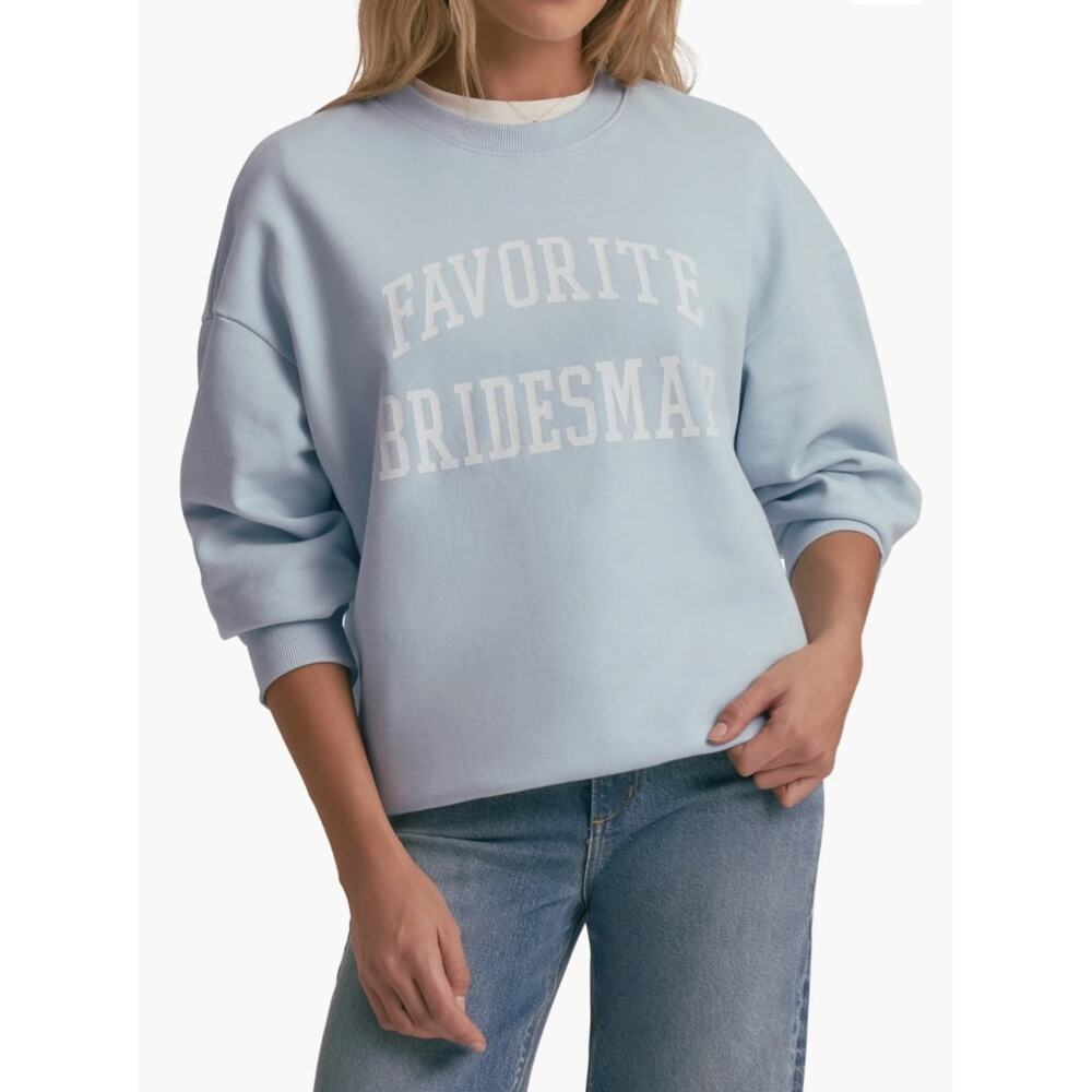 Favorite Daughter Favorite Bridesmaid Sweatshirt Size Small